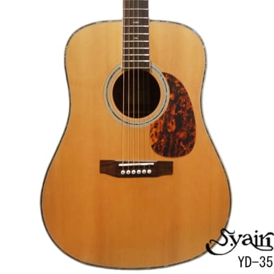 S.Yairi YD-35 Solid wood Sitka Spruce & Indian Rosewood Dreadnought acoustic guitar High-quality for sale