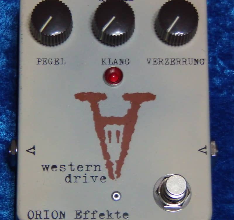 Orion Effekte Western Drive 2018 Overdrive/Fuzz Great for Bass image 1
