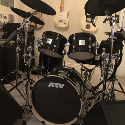 ATV ATV aDrums Artist Expanded Set Electronic Drum Set 2018 Black