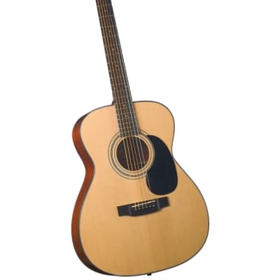Bristol Folk Acoustic Guitar BM-16 with case image 2