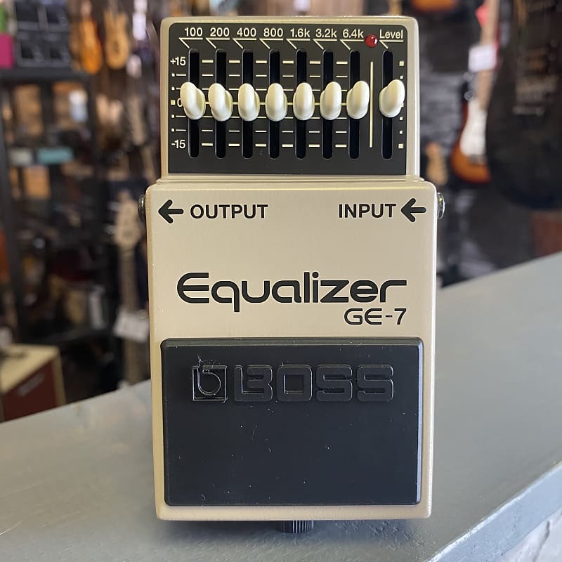 Boss Graphic Equalizer GE7 Reverb
