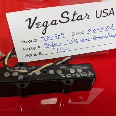VegaStar USA Jazz Bass Bridge Pickup - Custom Handmade & Hand-Wound With Mounting image 4