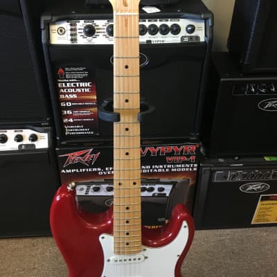 Indiana Double Cutaway Electric Guitar Red image 3