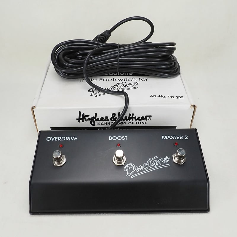 Hughes&Kettner（ヒュース＆ケトナー）Duotone フットスイッチ Amazon | Hughes&Kettner ヒュース&ケトナー フットスイッチ