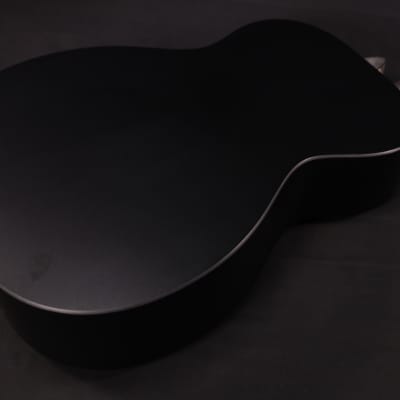 Martin 0-X1 Black X Series Limited Edition Concert Acoustic Guitar, Black 396 image 8