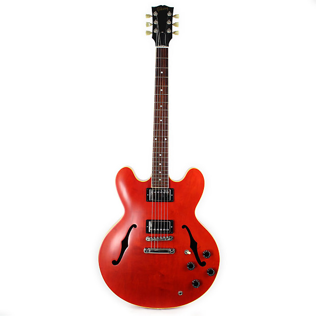 2004 Gibson ES 333 Semi Hollow Body Electric Guitar Satin Cherry Reverb