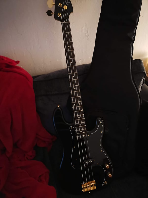 Fender Precision MiJ 2018 Midnight Black image 1