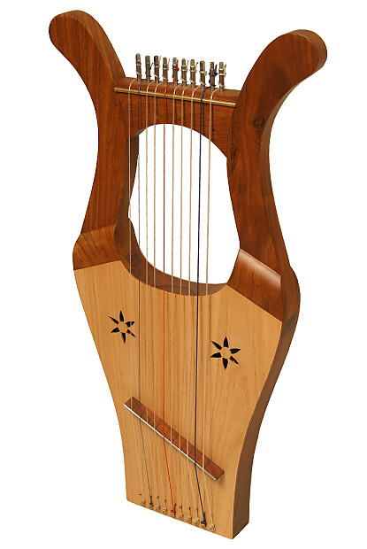 Mid East HKNA-L 27" 10-String Kinnor Harp image 1