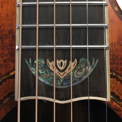 Merida solid spruce and ovangkol Diana DG-20FOLC cutaway  acoustic Guitar image 6