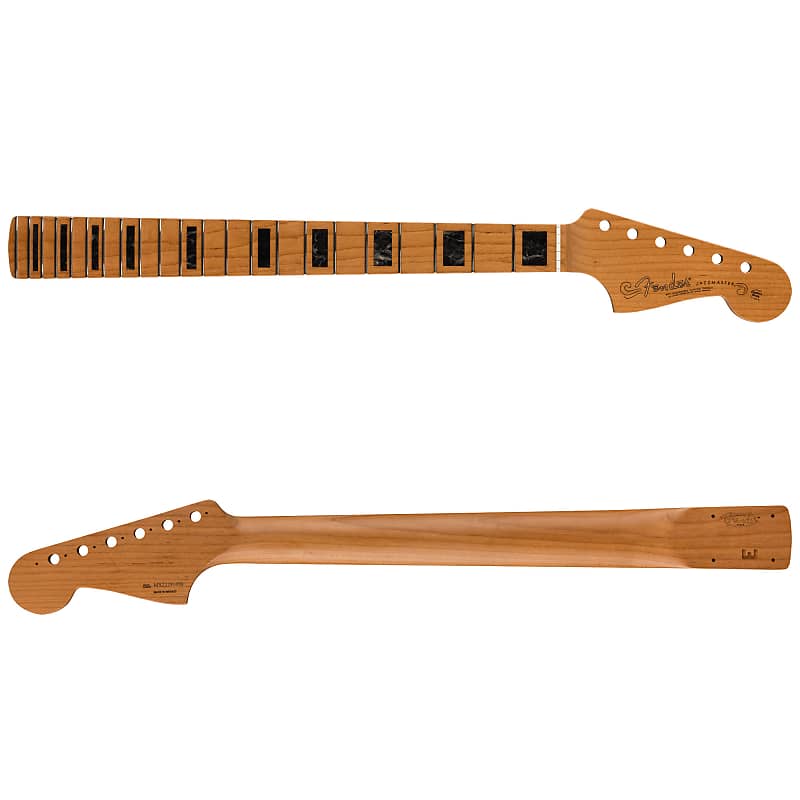 mapleさま専用 Fender Roasted Maple Jazzmaster Neck Block Inlays 22 Frets