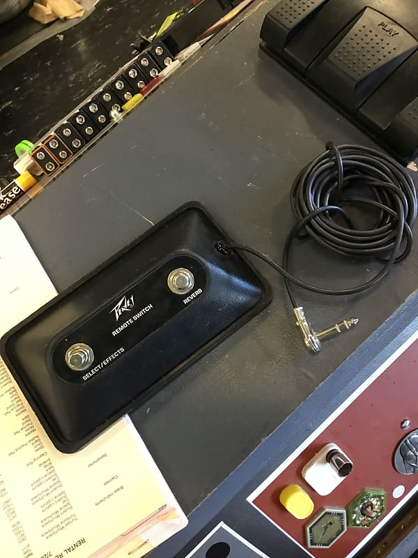 Peavey Remote switch Reverb