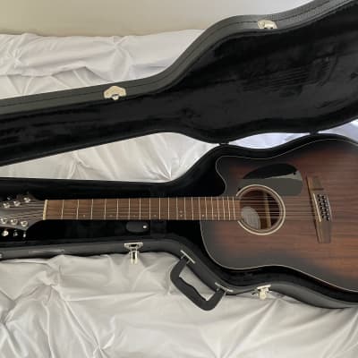 Mitchell T331TCE-BST 12 String Acoustic Electric Dreadnaught Mahogany Guitar/Roadrunner Hard Case image 1