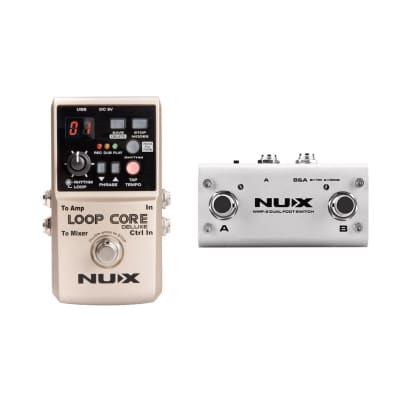 NUX Loop Core Deluxe Bundle: Deluxe Loop Core & NMP-2 Dual