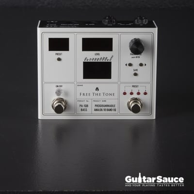 Free The Tone PA10QG Programmable 10-Band Analog Guitar EQ | Reverb