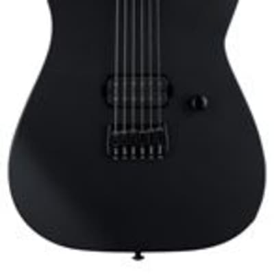 ESP LTD M-HT Black Metal Series Electric Guitar Black Satin image 1