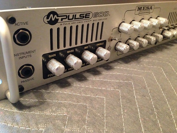 Mesa Boogie M-Pulse 600 Bass Amplifier w/Footswitch