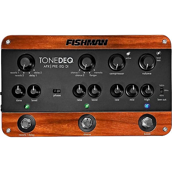 Fishman ToneDeq AFX Preamp EQ and DI with Dual Effects | Reverb