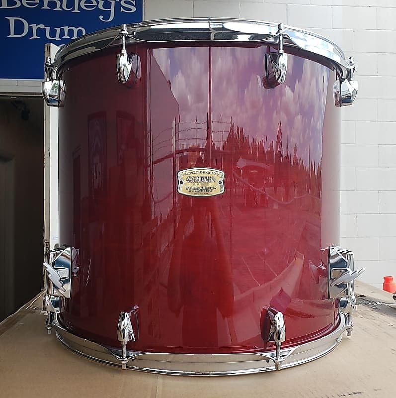 Yamaha SBF-1816CR Stage Custom 16x18" Floor Tom in Cranberry Red *IN STOCK* image 1