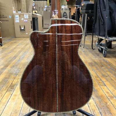 Reverse Tension Guitars OM-930C All-Solid Spruce/Mahogany Acoustic-Electric Late 2010s w/Hard Case image 3