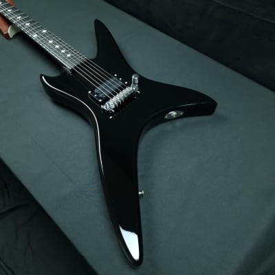 B.C. Rich Chuck Schuldiner Tribute Stealth 2008 Onyx Black Neck Through Dimarzio X2N Death Control Denied image 14