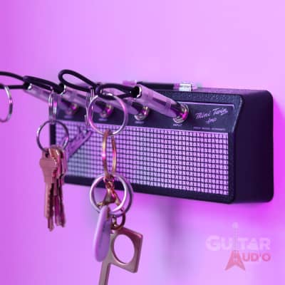 Marshall Amp Key Holder Wall Mounted Jack Rack Key Hanger Retro Guitar  Keychain