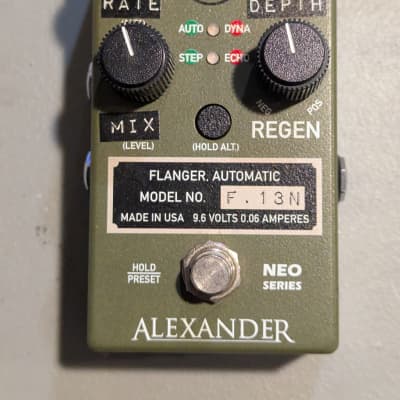 Reverb.com listing, price, conditions, and images for alexander-pedals-f-13-flanger