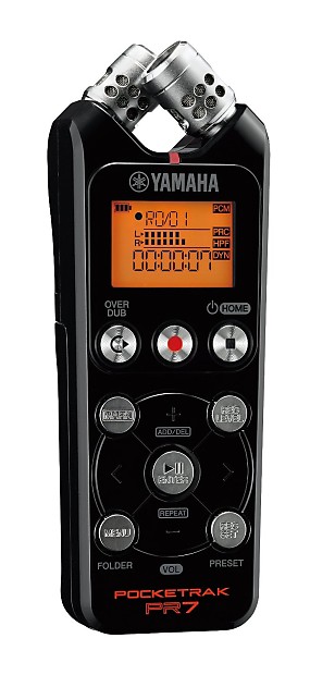 Yamaha Pocketrak PR7 Pocket Recorder with Overdub Functions