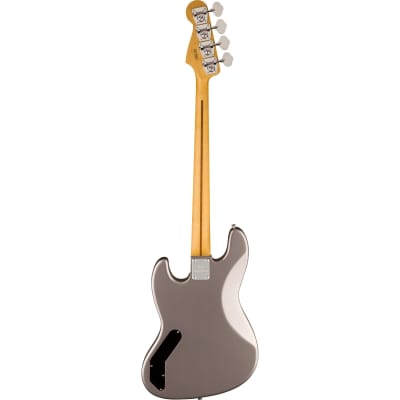 Fender Aerodyne Special Jazz Bass Guitar - Rosewood Fingerboard, Dolphin Gray Metallic image 2