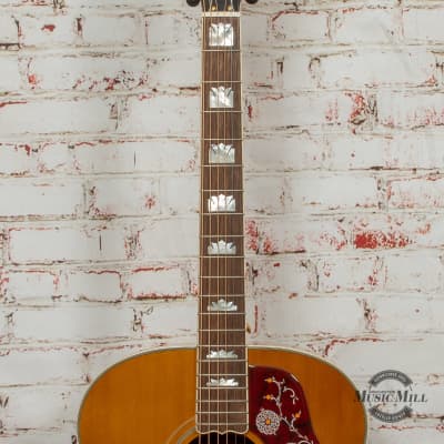 Epiphone - J-200 - Aged Natural Antique Gloss Acoustic Guitar image 3