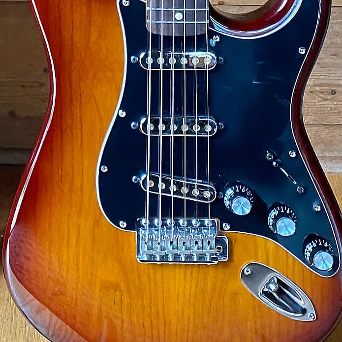 Warmoth Stratocaster, Chambered body, Gold Foil pickups Reverb