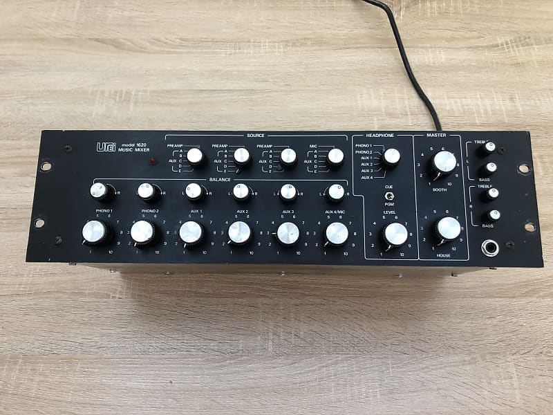 Urei 1620ロータリーMIXER Urei 1620LE Rotary DJ Mixer | Guitar Center