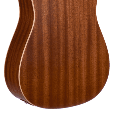 Teton STS105CENT 105 Series Solid Cedar Top Dreadnought 6-String Acoustic-Electric Guitar - Natural image 3