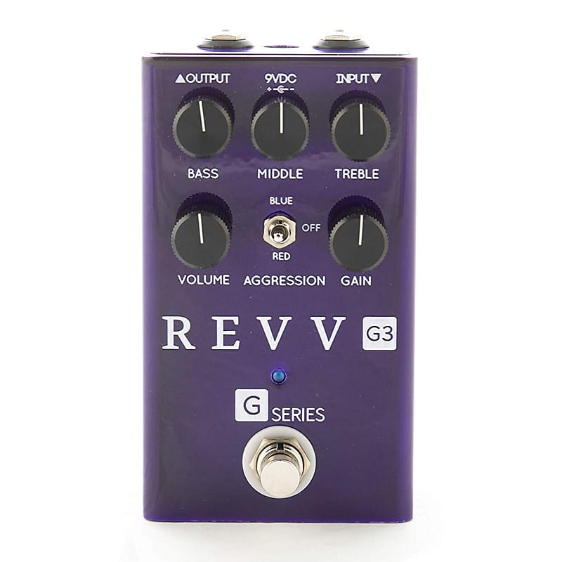 [3-Day Intl Shipping] REVV G3 Distortion Crunch Rock Focused Overdrive High Gain Lead image 1