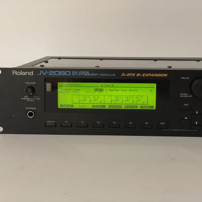 Roland JV-2080 100V- 240V with New internal battery 64-Voice Synthesizer Module 1997 - 2000 90s y2k Made in Japan image 4