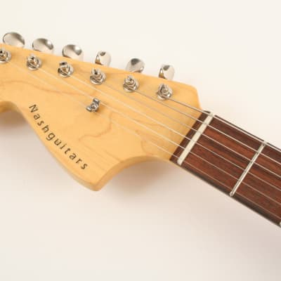 Nash Guitars S-67 Olympic White Lollar Pickups Left Handed image 4