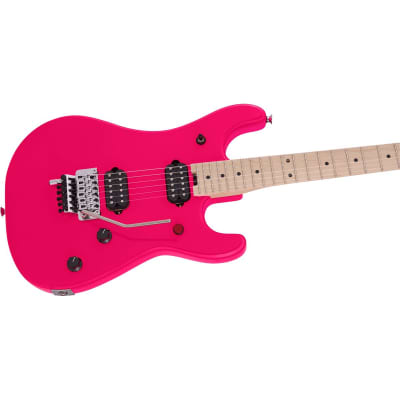 EVH 5150 Series Standard Electric Guitar, Maple Fingerboard, Neon Pink image 6