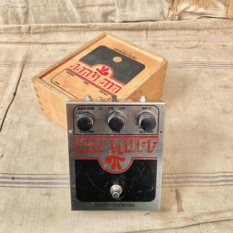 Vintage 1978 Electro-Harmonix Big Muff Pi V6 w/ 1990s Box