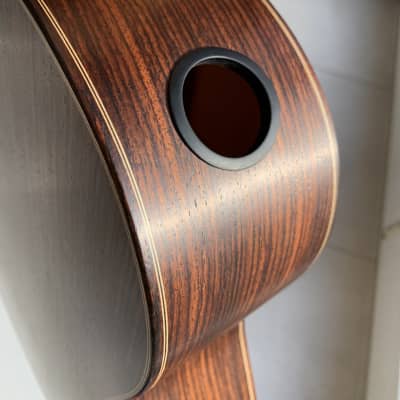 2018 Hanika Natural-PF Custom 7 - Natural Satin | Custom Shop German 7-String Classical Guitar with Monitor Sound Hole | OHSC image 21