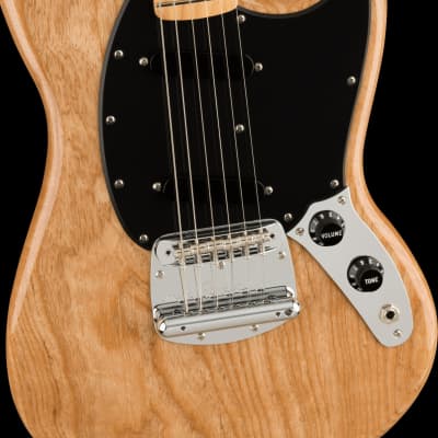 Fender Artist Series Ben Gibbard Mustang Maple Neck Natural With Bag image 3