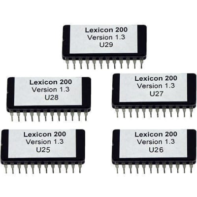 Lexicon Model 200 Final Os V 1.3 Upgrade Update Eprom Latest Os Model200 image 1