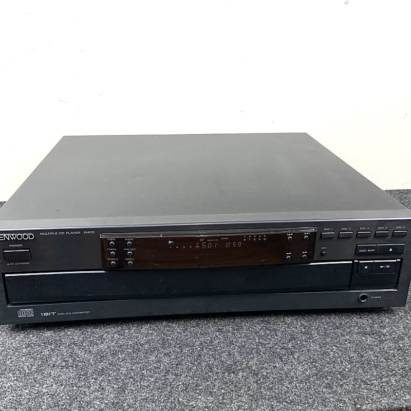 Kenwood 104CD Multiple CD Player 5 Disc Changer Reverb