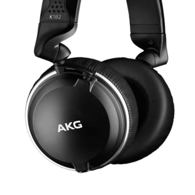 AKG K182 New Professional Closed-Back Monitor Headphones image 1