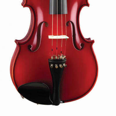 Becker 175 Prelude Series 1/8 Size Violin - Red-Brown Satin image 2