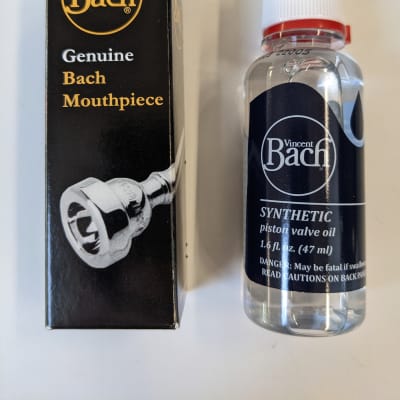 New Bach 180S-43 Silver Plated Professional Bb Trumpet; with Case, Mouthpiece image 6