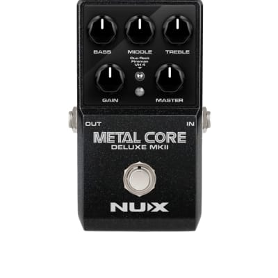 NuX Metal Core Deluxe MkII Distortion Guitar Pedal  2023 - New! image 1