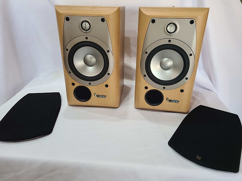 Infinity Speakers Alpha 20 - Ash Colored Cabinets | Reverb