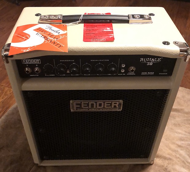 Fender Rumble 30 Bass Amp Special Blonde Edition | Reverb