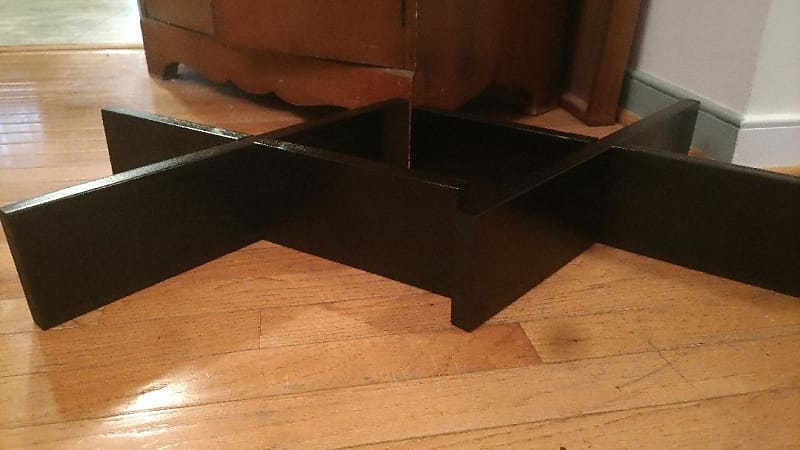 speaker stands wood