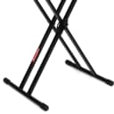 Ultimate Support JamStands JS-502D Double Braced X-Style Keyboard Stand (XStdDblJSd1)