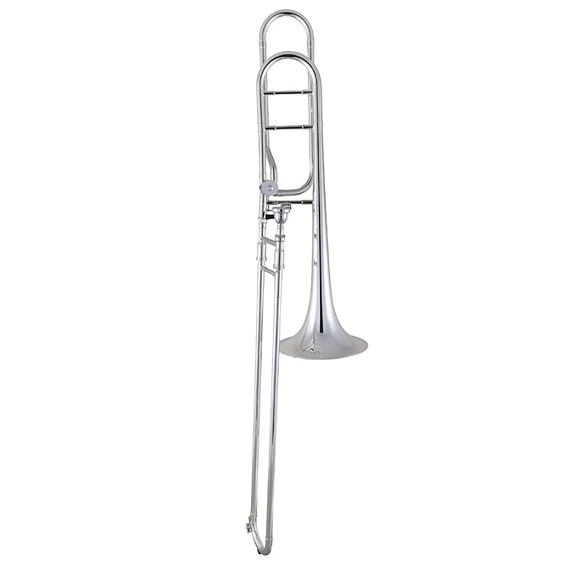 Bach BTB411S Tenor Trombone w/ F Rotor, SilverPlated Finish Reverb